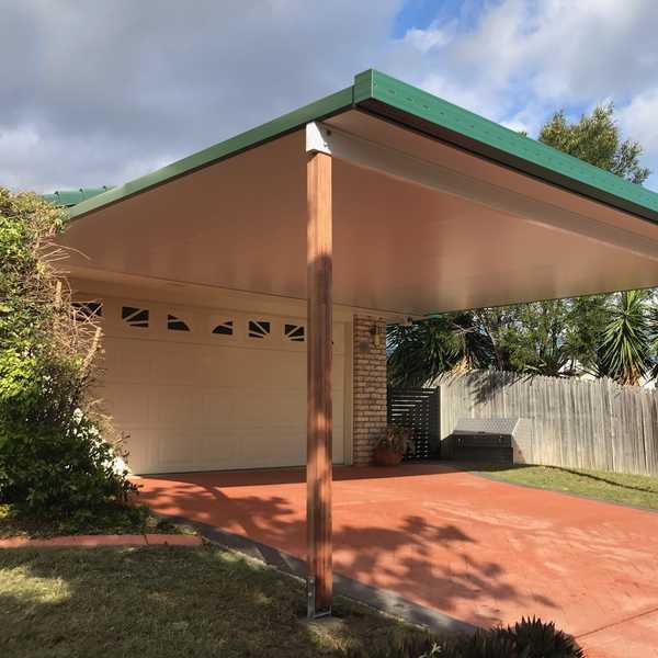 Flat / Skillion Carport Just Patios